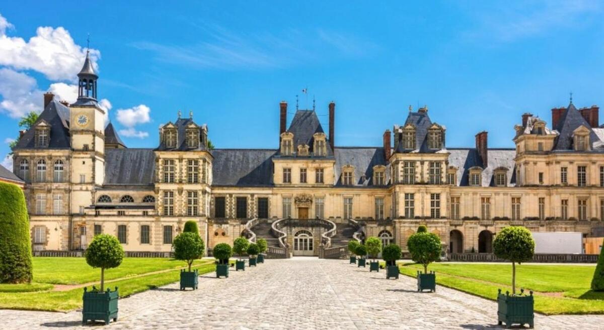 Appartement Terrasse Napoleon à Fontainebleau Extérieur photo